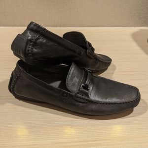STEVE MADDEN Black Camo Garcia Dress Shoes